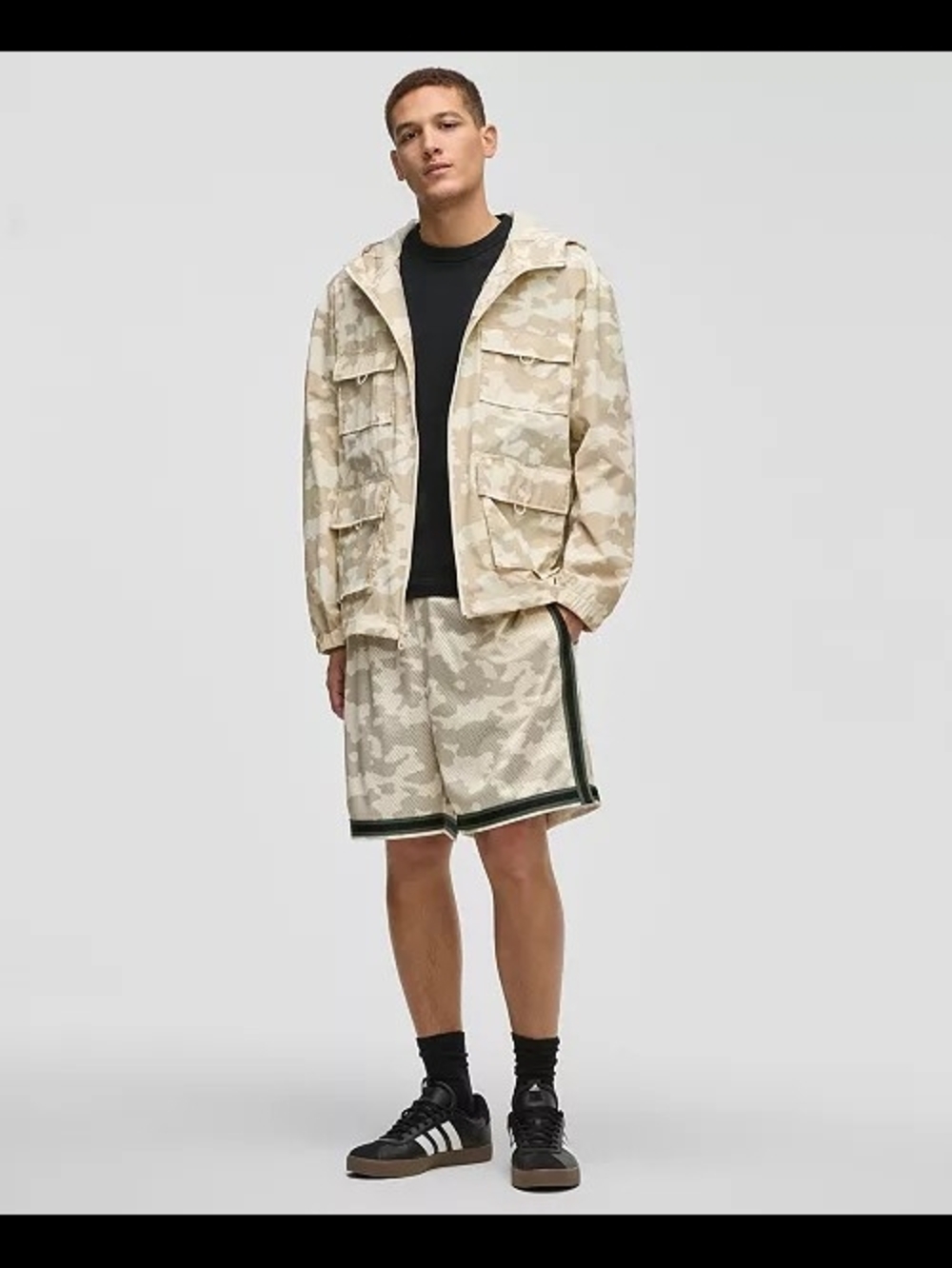 Mode of One Camouflage Hooded Jacket